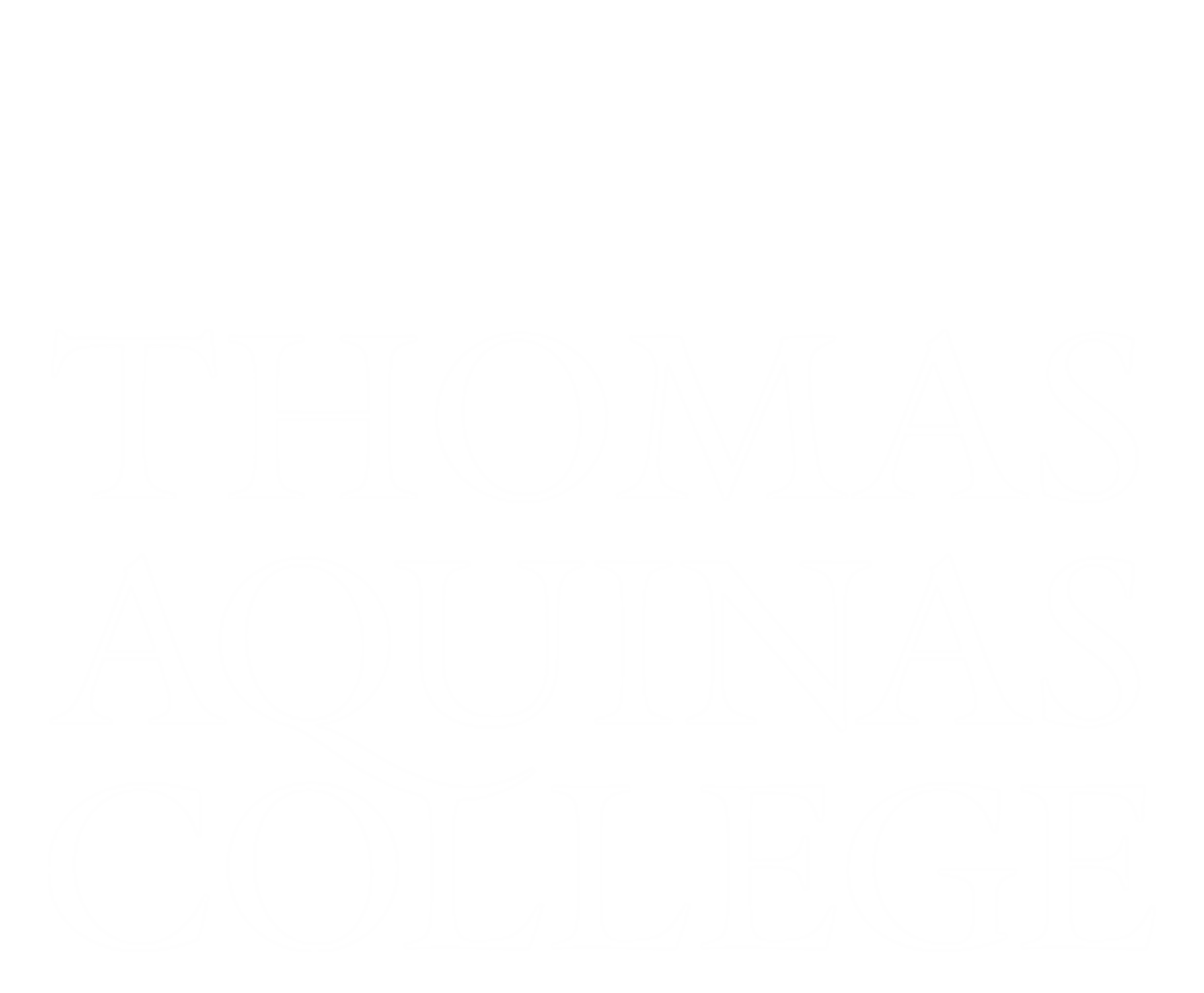 Thomas Aquinas College logo